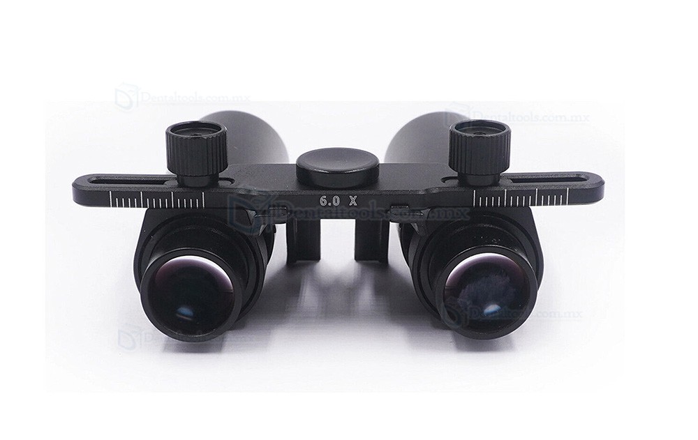 Lupas binoculares dentales 5X o 6X con luz LED 5W y lentes para presbicia